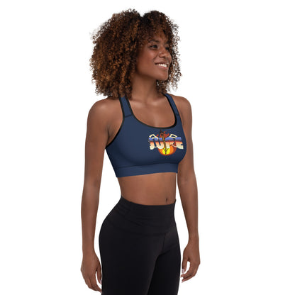 KNOW WEAR™ JUPE™ Padded Sports Bra.