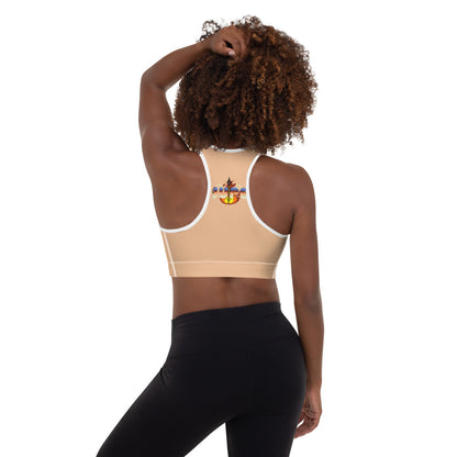 KNOW WEAR™ JUPE™ Padded Sports Bra.