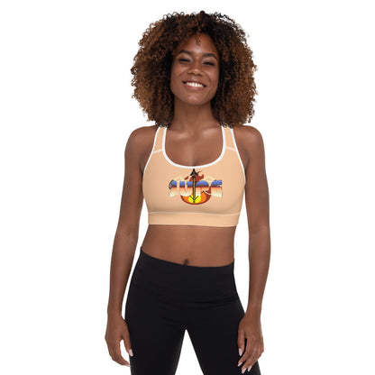 KNOW WEAR™ JUPE™ Padded Sports Bra.