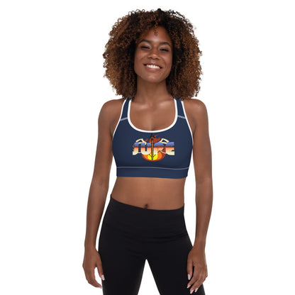 KNOW WEAR™ JUPE™ Padded Sports Bra.