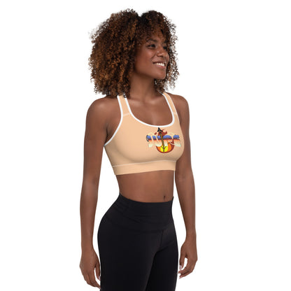 KNOW WEAR™ JUPE™ Padded Sports Bra.