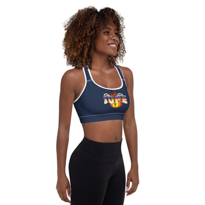 KNOW WEAR™ JUPE™ Padded Sports Bra.