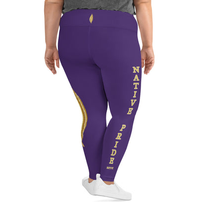 NATIVE PRIDE 36FIVE Plus Size Leggings.