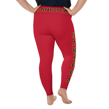 KNOW WEAR™ ADINKRA Plus Size Leggings