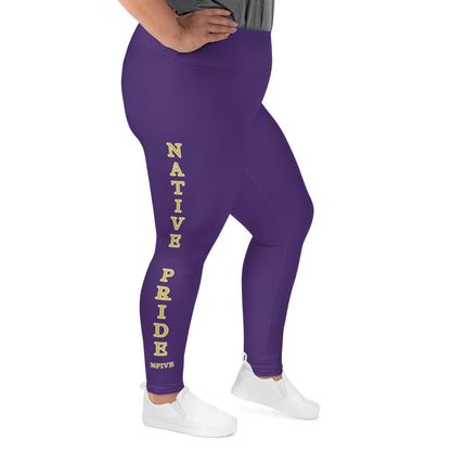 NATIVE PRIDE 36FIVE Plus Size Leggings.