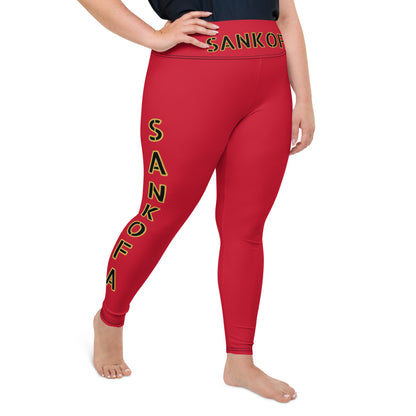 KNOW WEAR™ ADINKRA Plus Size Leggings