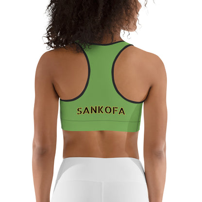 KNOW WEAR™ ADINKRA Sports Bra.