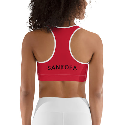 KNOW WEAR™ ADINKRA Sports Bra.