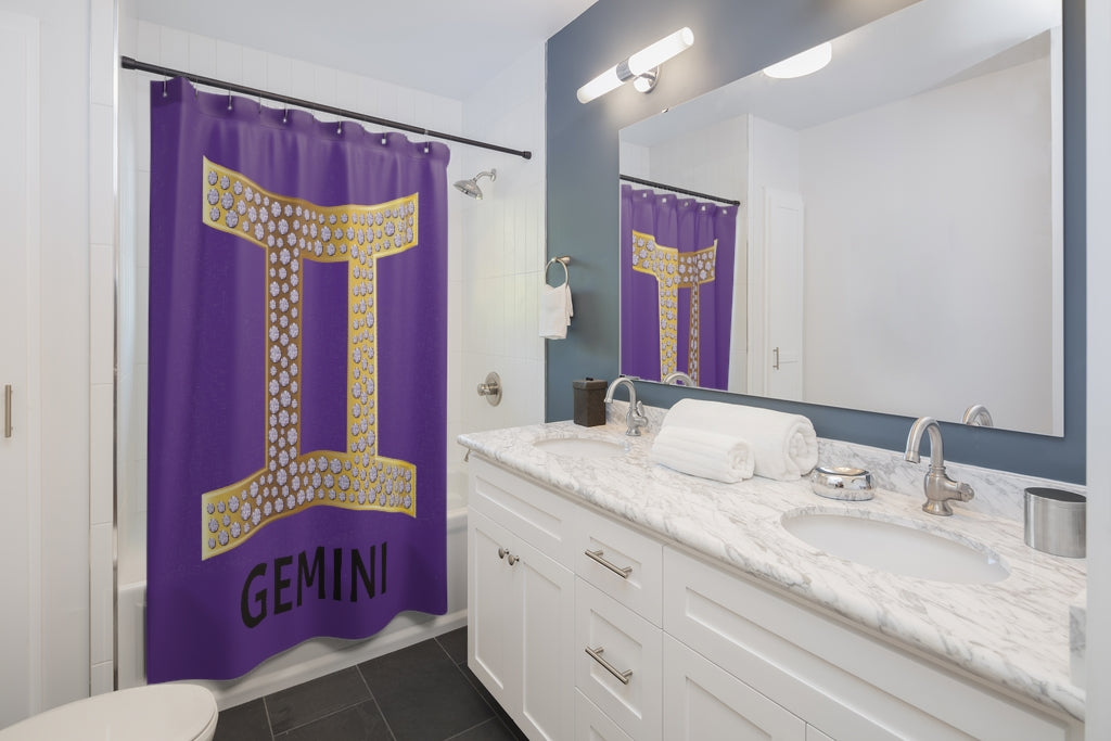 GEMINI Shower Curtain - Know Wear™ Collection
