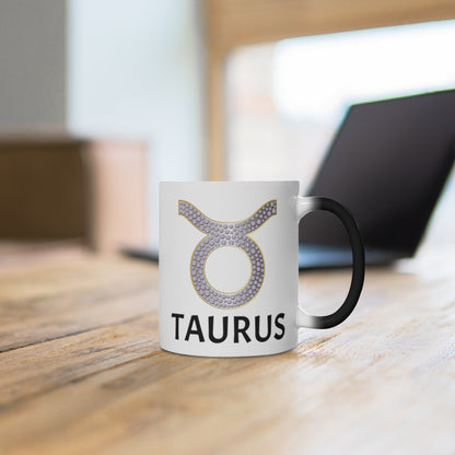 KNOW WEAR™ TAURUS MAGICAL MUG (Silver)