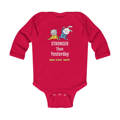 Stronger - Infant Long Sleeve Bodysuit