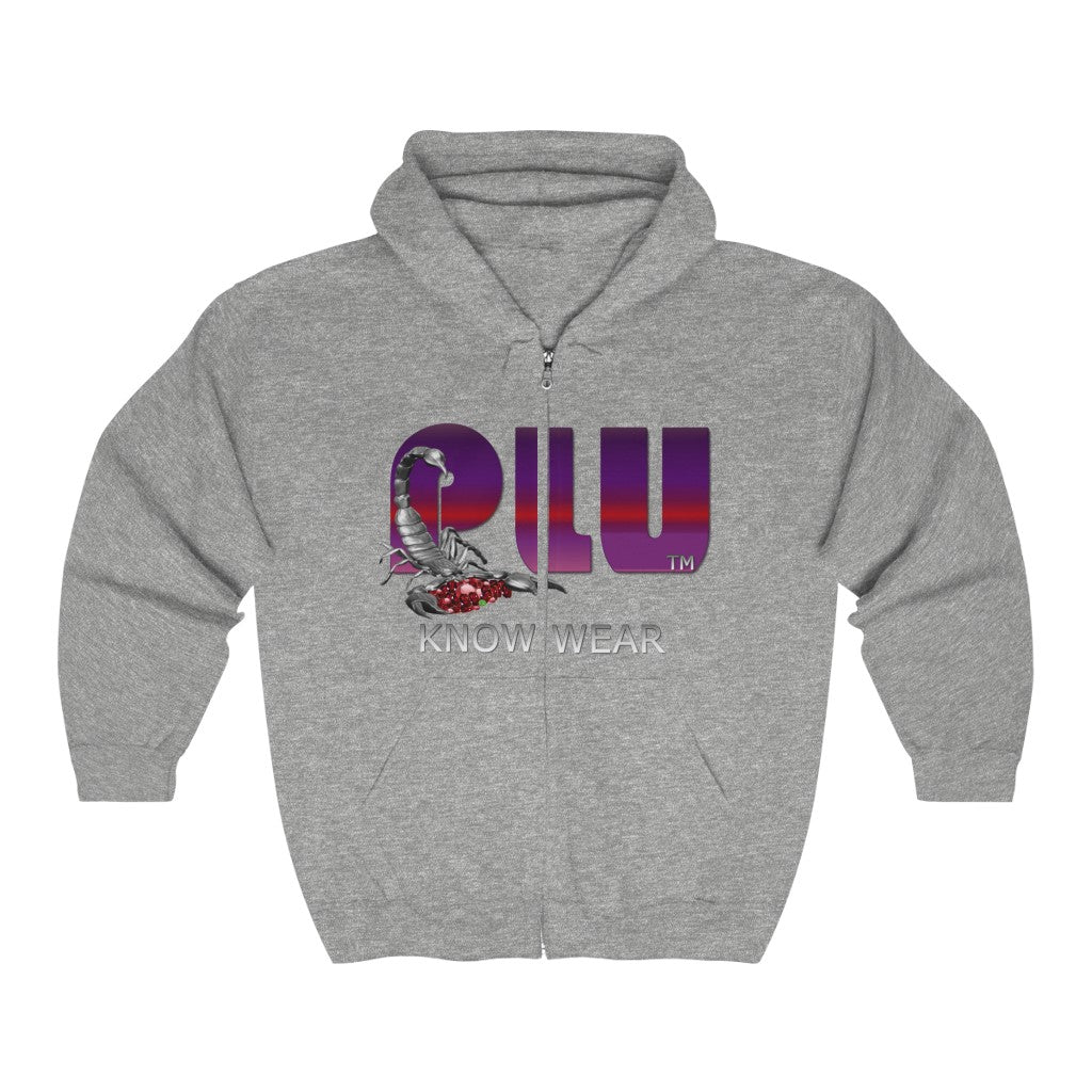 Unisex Heavy Blend™ PLU™ Full Zip Hooded Sweatshirt - Know Wear™ Collection