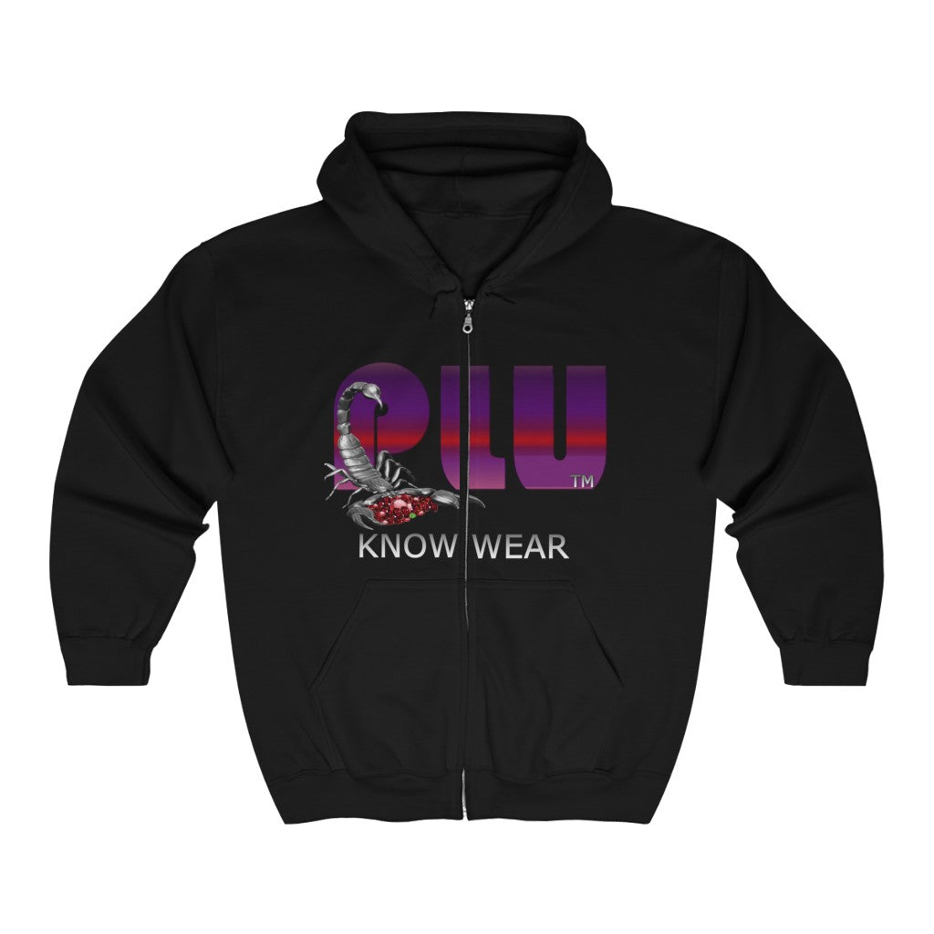 Unisex Heavy Blend™ PLU™ Full Zip Hooded Sweatshirt - Know Wear™ Collection