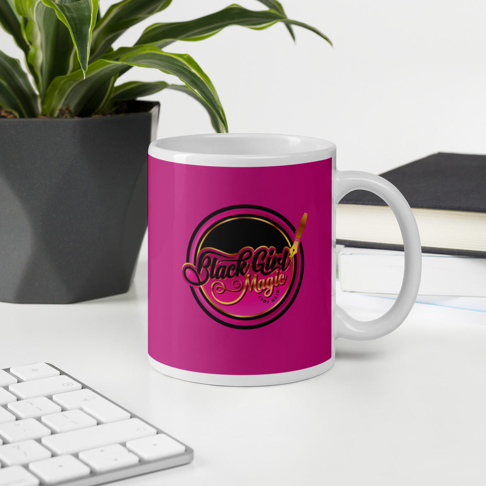 BGM Classic Pink Glossy Mug
