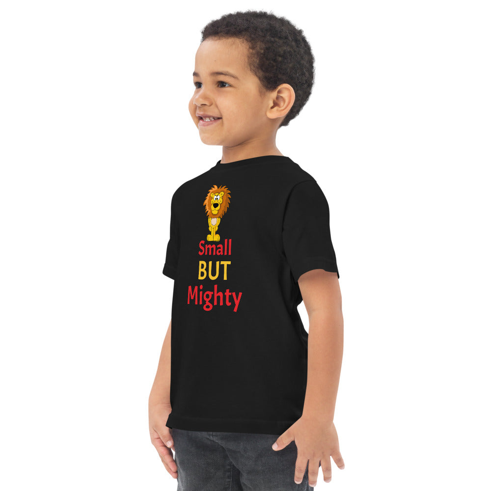 Small BUT Mighty Toddler Jersey T-shirt