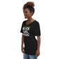 Black Girl Magic Short Sleeve V-Neck T-Shirt.