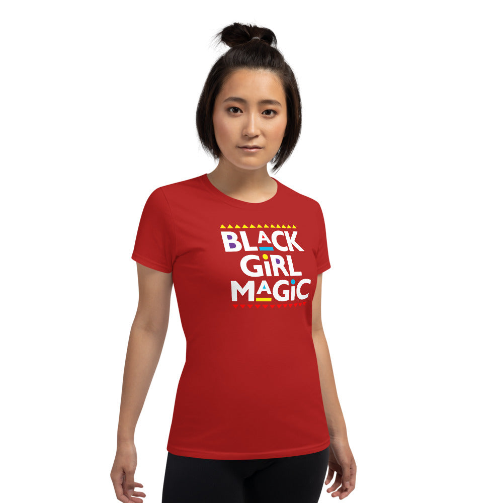 Black Girl Magic Scoop Neck T-shirt.