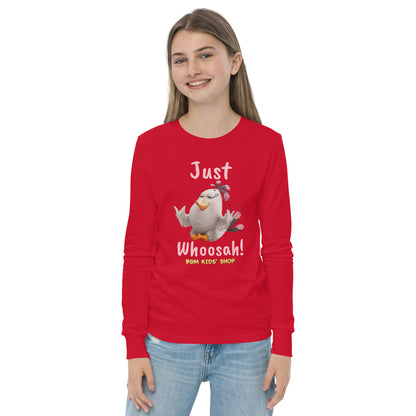 Just Whoosah - Youth Long Sleeve Tee